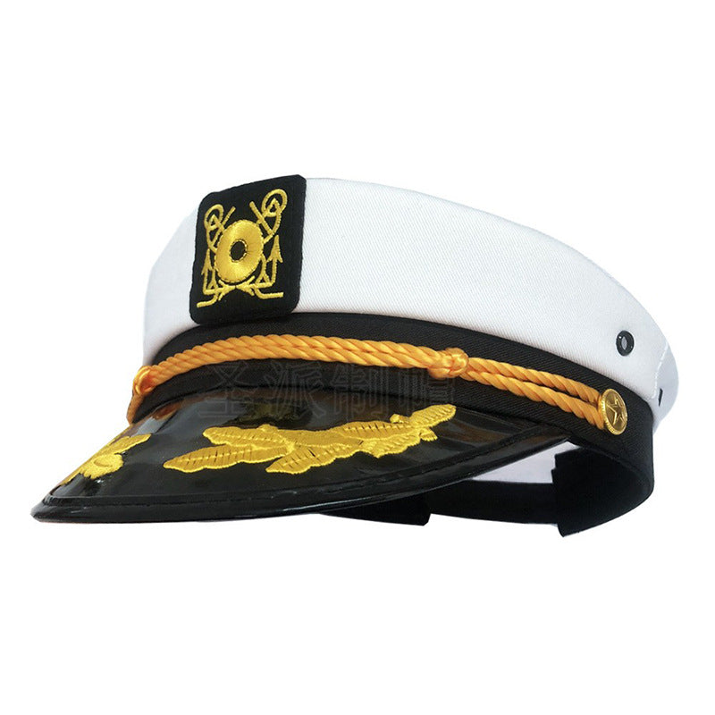 Propiedades de poliéster al por mayor Captain Hat Party